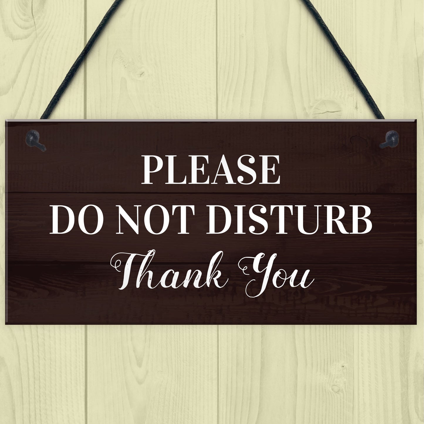 Do Not Disturb Sign Hotel Guest House Housekeeping Sign