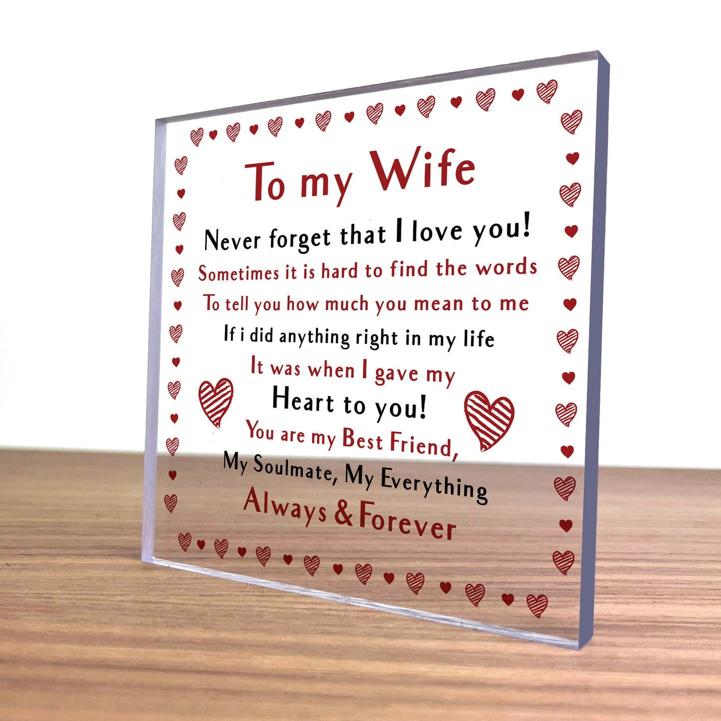 Anniversary Gift For Wife Romantic Wife Gifts Birthday Gift