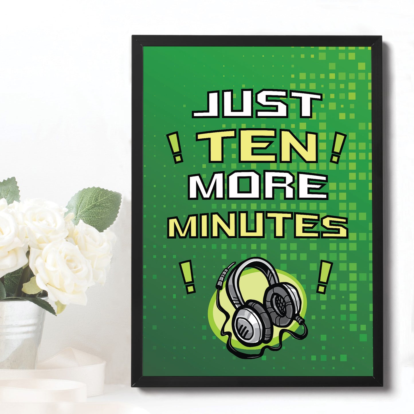 Framed Gaming Prints For Boys Bedroom Games Room Gamer Gifts