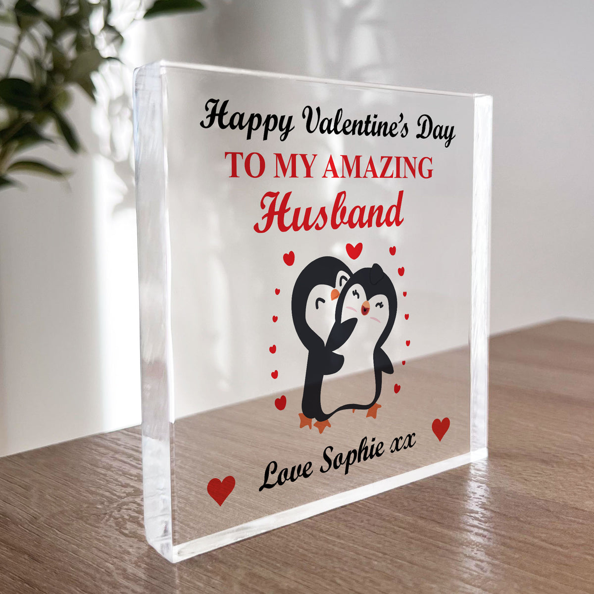Valentines Day Gift For Husband Personalised Amazing Husband