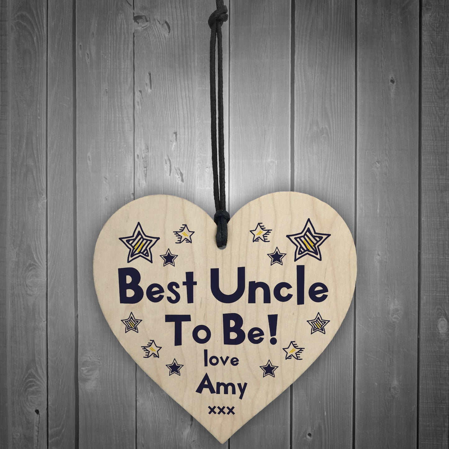 Best Uncle To Be Gift Personalised New Baby Gift Birthday Xmas