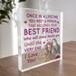 Best Friend Gifts For Christmas Acrylic Plaque Secret Santa