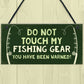 Novelty Fishing Sign Gift For Fisherman Birthday Gifts For Men