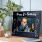 2nd Birthday Gift For Son Brother Grandson Wood Photo Frame