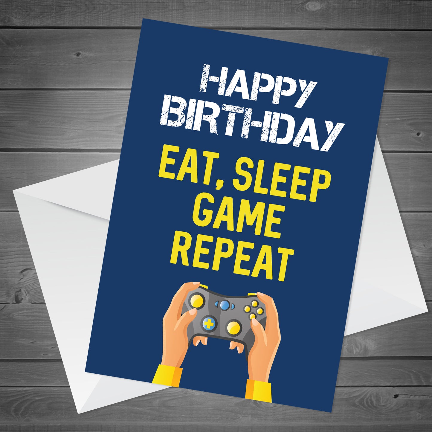 Gamer Birthday Card For Son Brother Grandson Novelty Birthday
