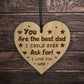 Dad Gifts BEST DAD Plaque Engraved Heart Dad Birthday Christmas