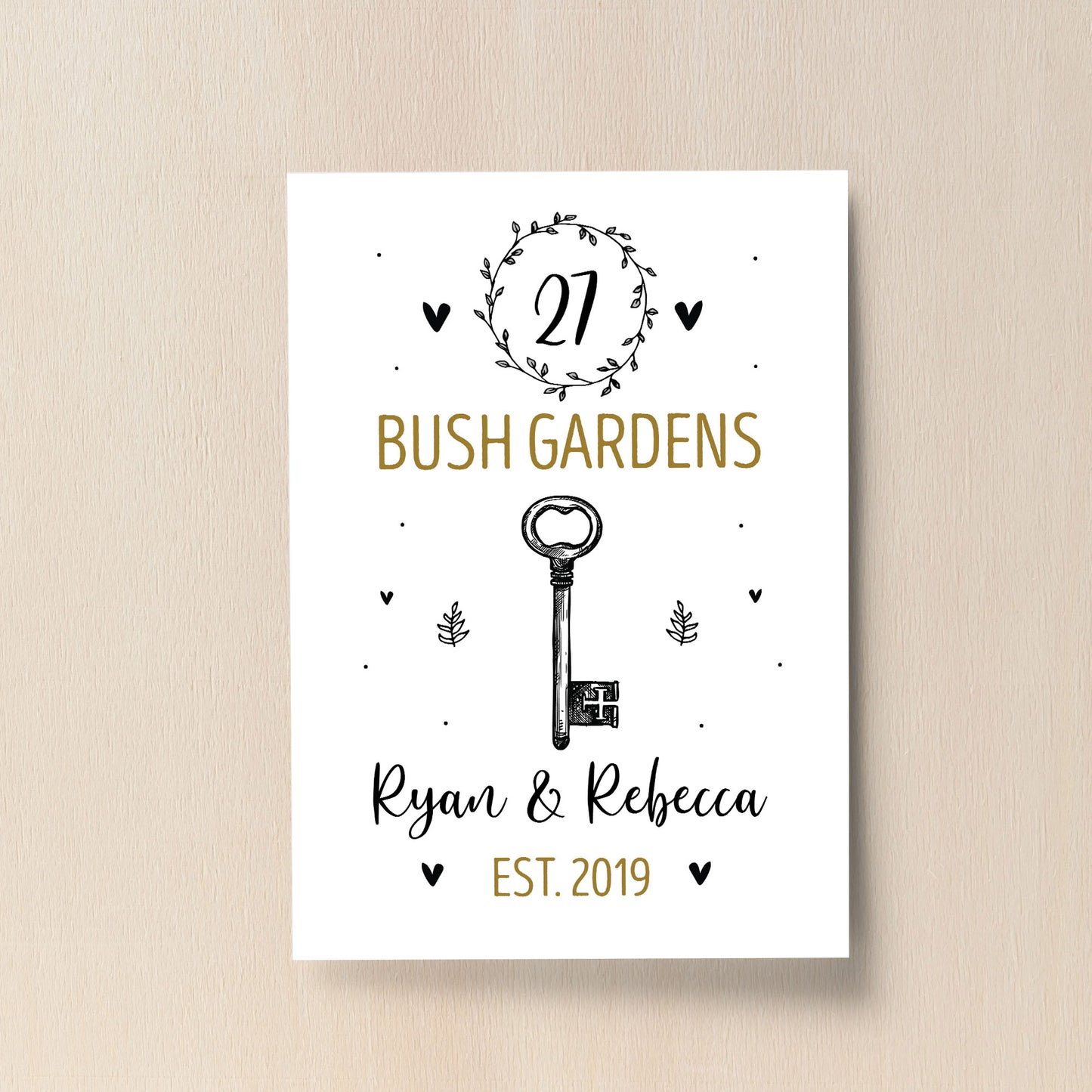 New Home Gift Personalised First Home New Home Print Home Decor