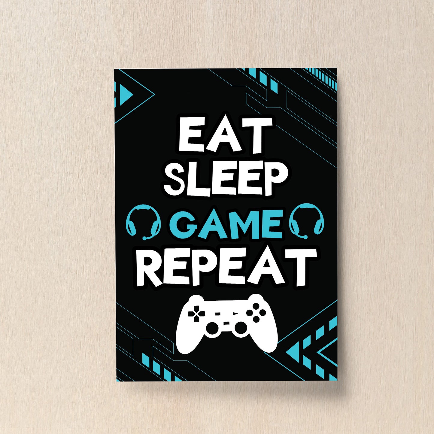 Gaming Novelty Prints Playstation Inspired Christmas Birthday