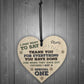 Dad Special One Hanging Wooden Heart FATHERS DAY Gifts For Him