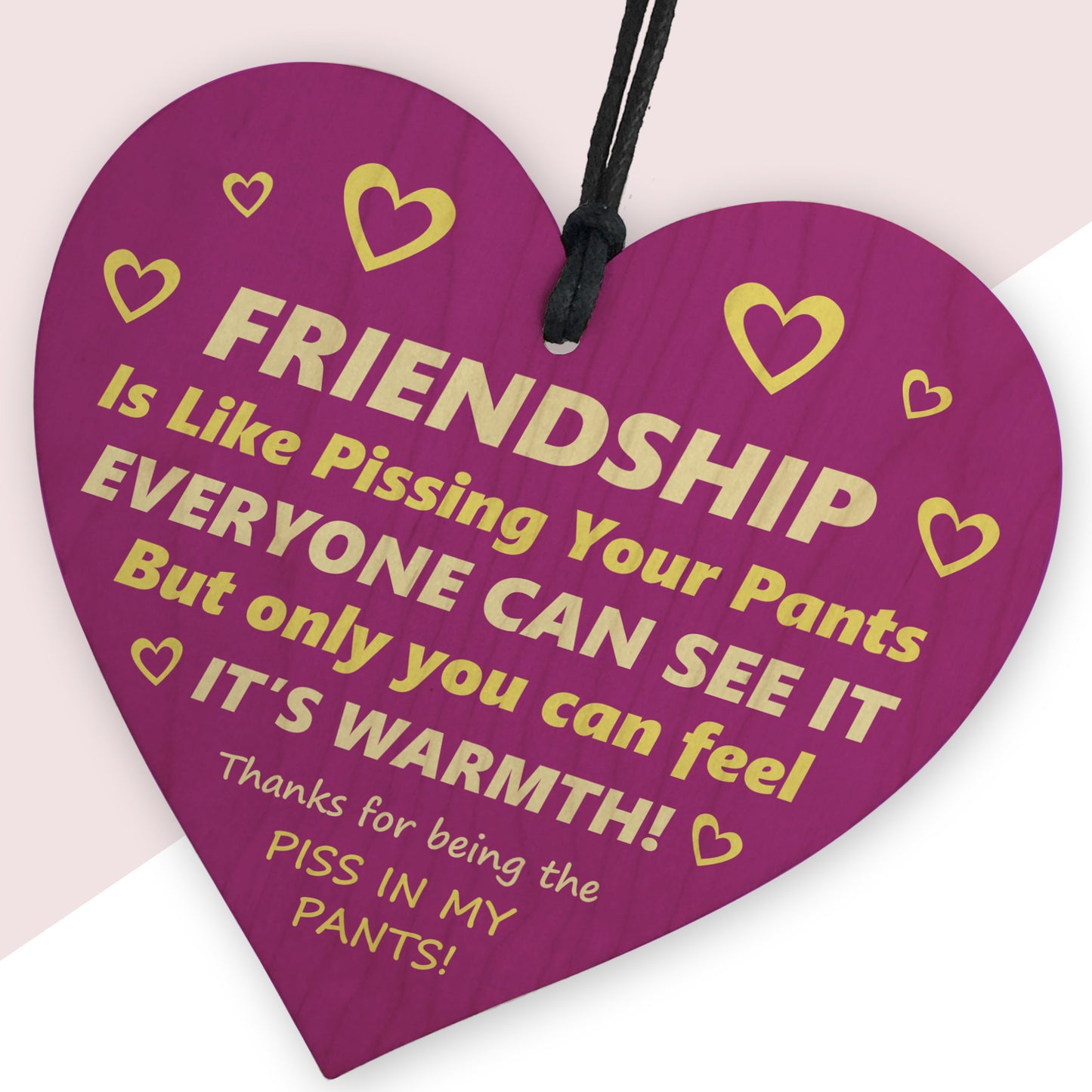 Best Friend Birthday Gifts Thank You Wood Heart Friendship Gifts