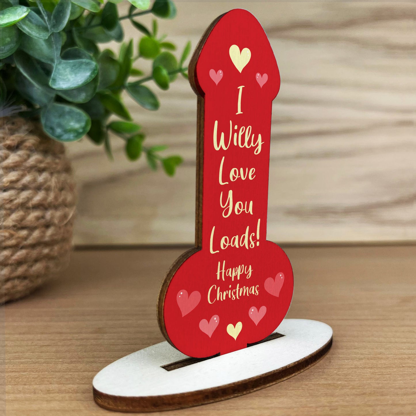 Girlfriend Boyfriend Christmas Gift Funny Plaque For Friend Him