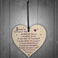 3rd Wedding Anniversary Gift Wooden Heart Leather Gift