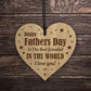 Happy Fathers Day Gift For Grandad Engraved Heart Sign Gift