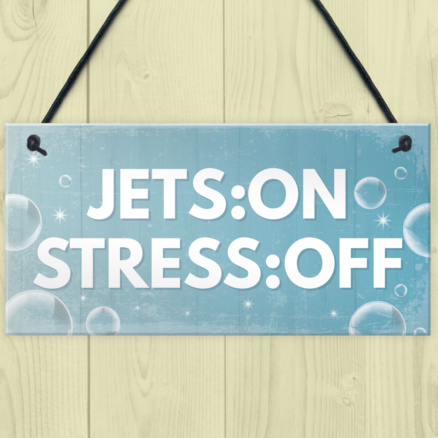 Funny Hot Tub Sign Hanging Garden Sign Shed Plaque Jacuzzi Pool