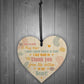 Thank You Gift For Men Women Wood Heart Friend Gift Teacher