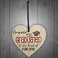 Big Deal Graduation Wooden Heart Keepsake Gift Congratulations