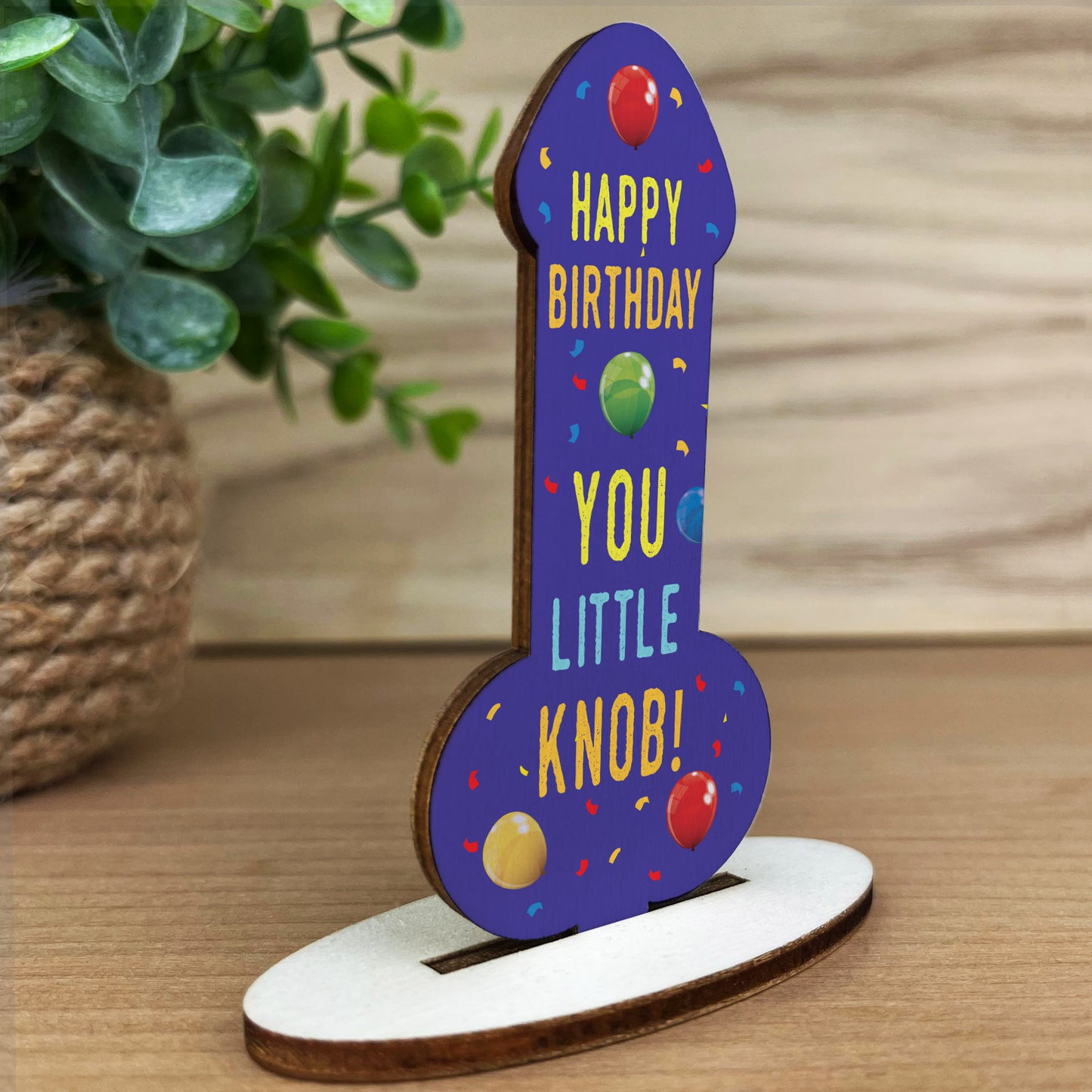 Funny Birthday Gifts For Son Dad Brother Uncle Wood Plaque