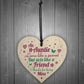 Auntie Gifts Friendship Sister Birthday Gifts Wooden Heart Sign