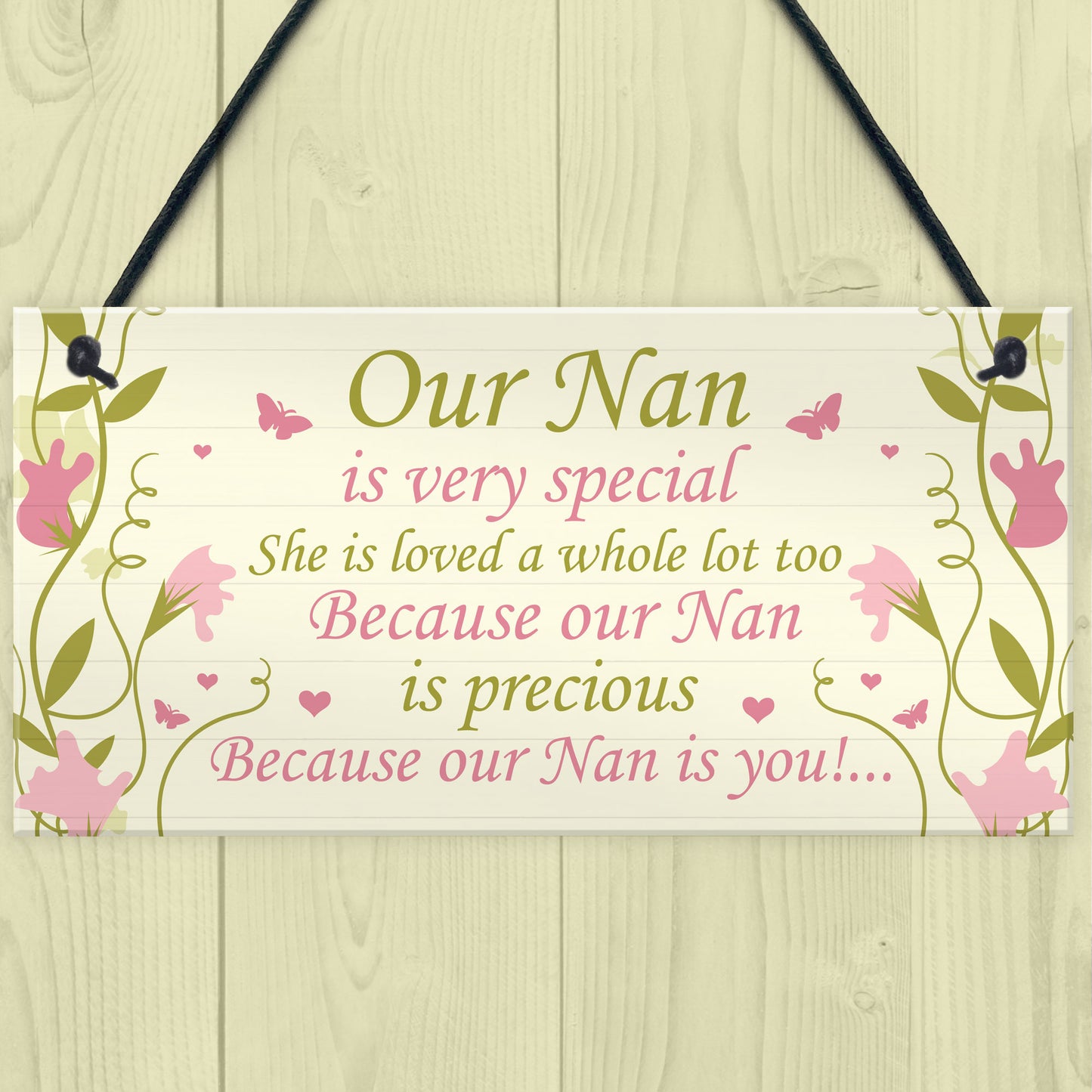 Special Nan Gift From Grandchildren Plaque Gift For Mum Nan