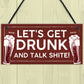 FUNNY Alcohol Sign For Your Bar Novelty Bar Pub Man Cave Plaque