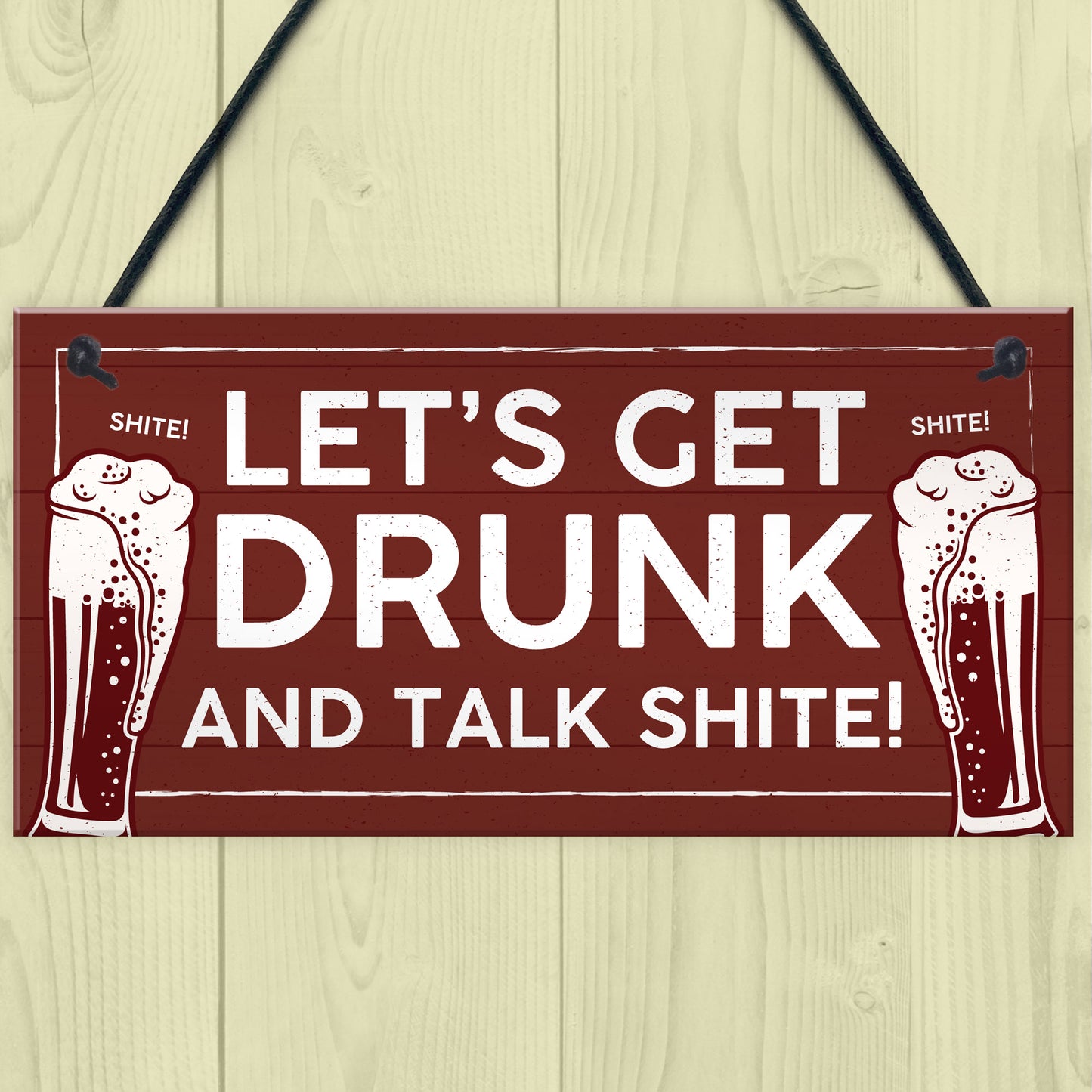 FUNNY Alcohol Sign For Your Bar Novelty Bar Pub Man Cave Plaque