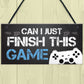 Gaming Sign For Boys Bedroom Man Cave Son Birthday Xmas Gift
