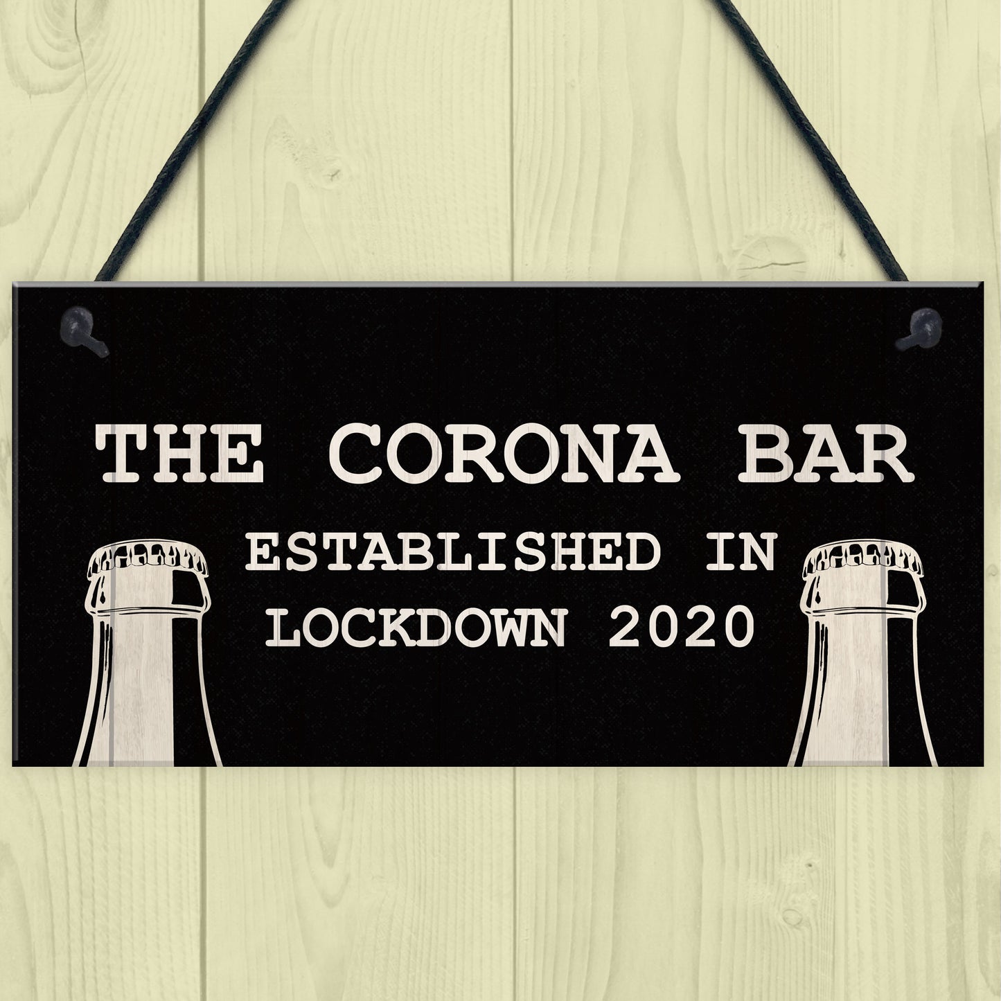 Funny Corona Bar Sign For Home Bar Garden Hanging Sign Alcohol