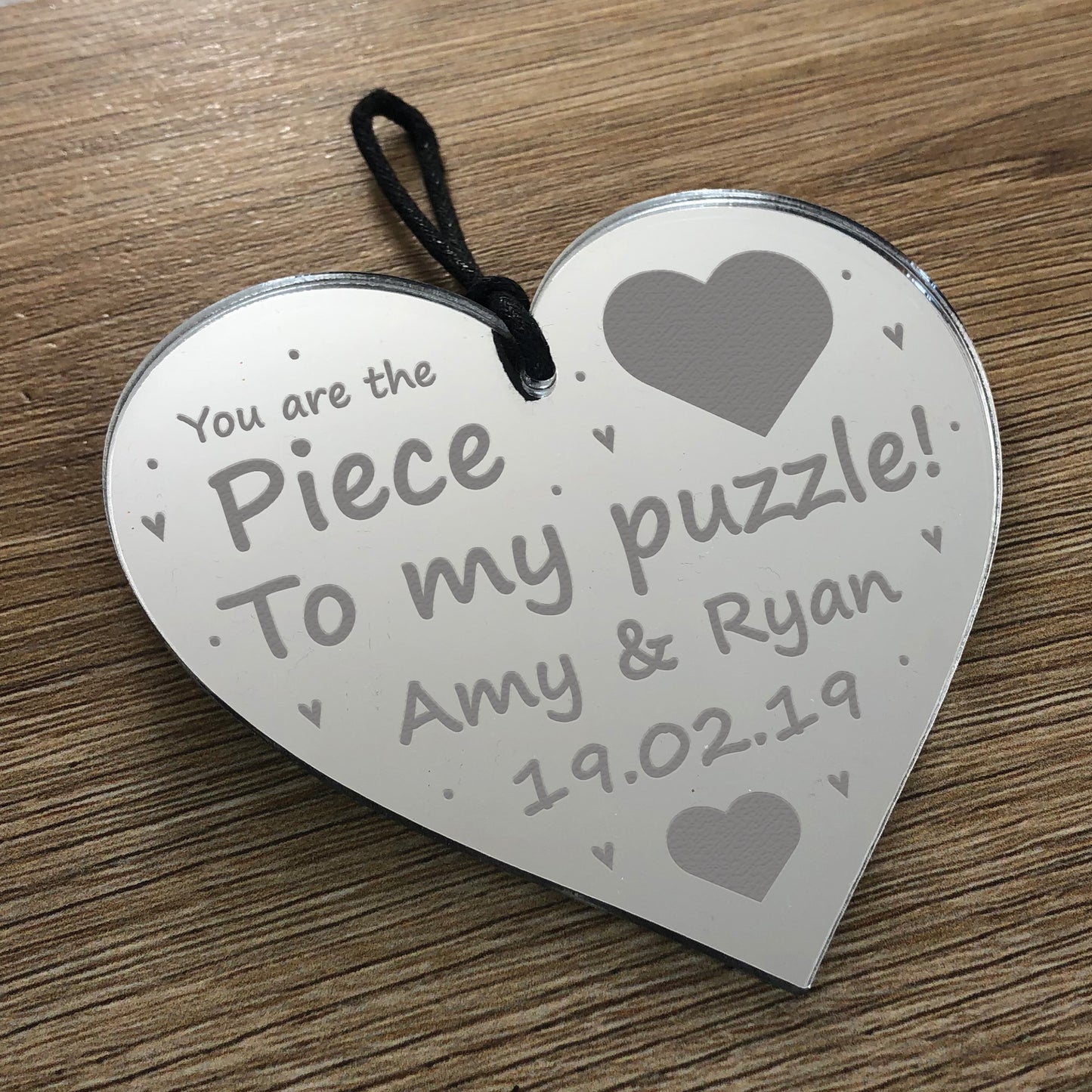 Personalised Special Anniversary Gift Puzzle Husband Wife Gift
