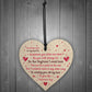 Handmade Valentine's Day Gift For Your Boyfriend Wood Heart Gift