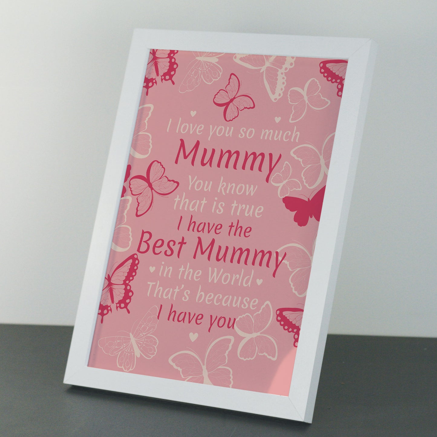 Christmas Birthday Gifts For Mummy From Daughter Son Framed