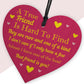 Best Friendship Gift Plaque for Special Friend Women Him Her