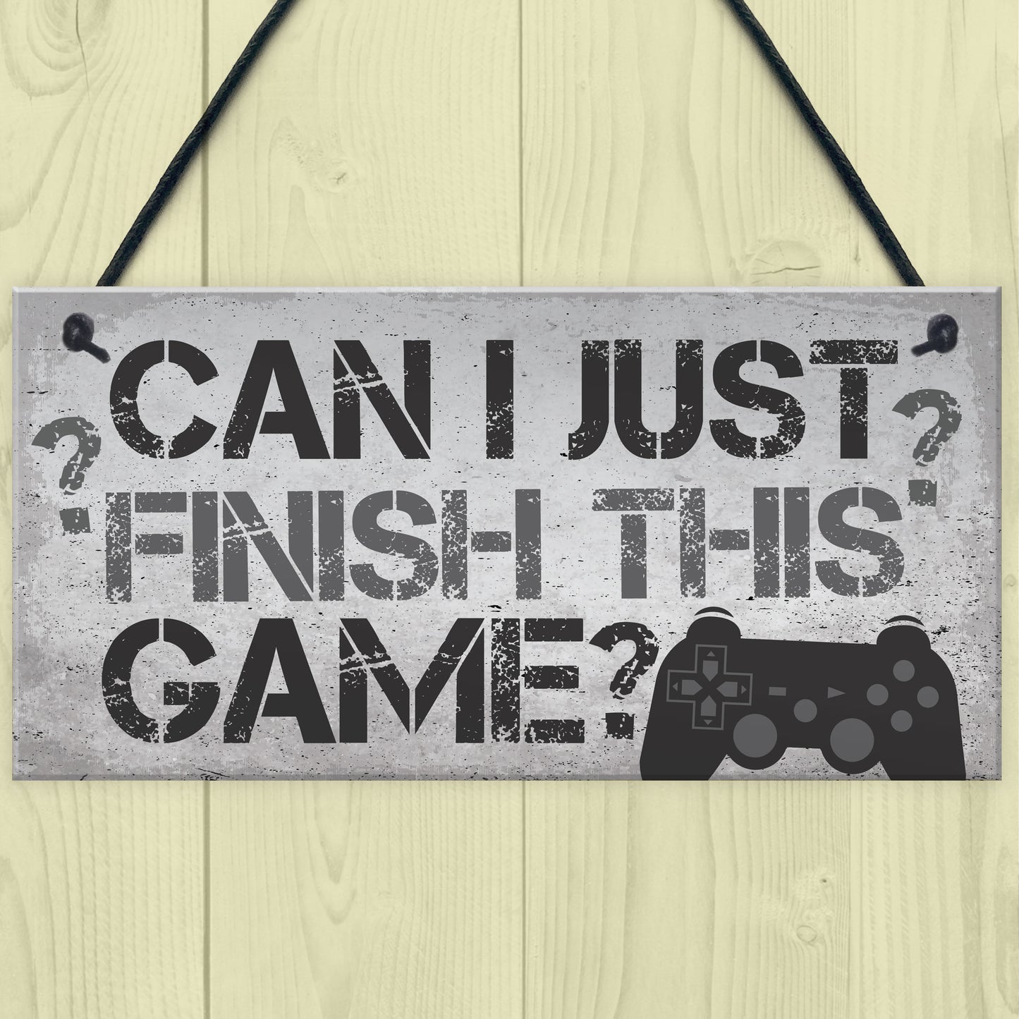 Hanging Gamer Sign Boys Bedroom Decor Boys Bedroom Wall Art