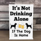 GARDEN BAR Funny Standing Sign Man Cave Shed Garage Plaque