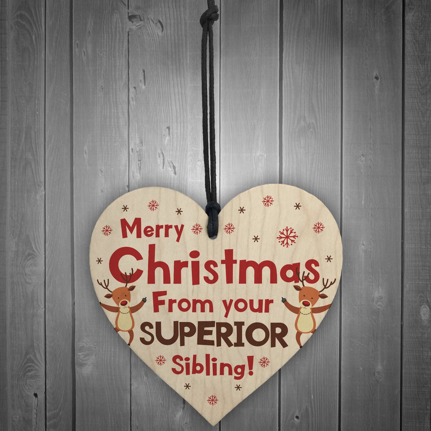 Superior Sibling Funny Christmas Gift For Brother Sister Novelty