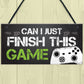 Funny Gamer Gift Gaming Sign For Boys Bedroom Man Cave Son Gift