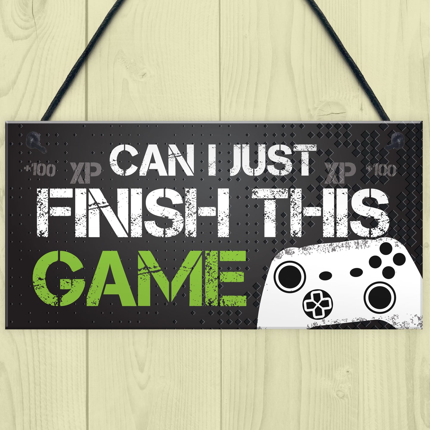 Funny Gamer Gift Gaming Sign For Boys Bedroom Man Cave Son Gift