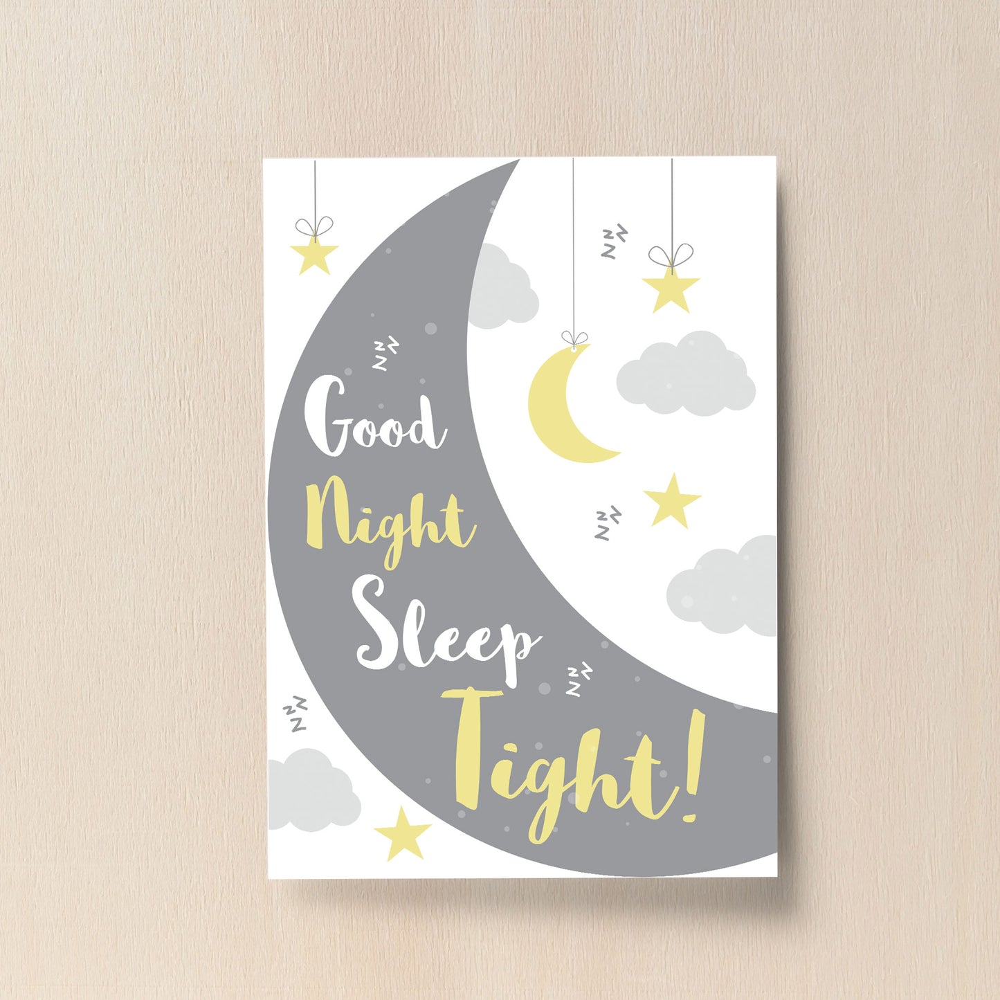 Grey Nursery Prints / Baby Room Nursery Wall Art Pictures Decor