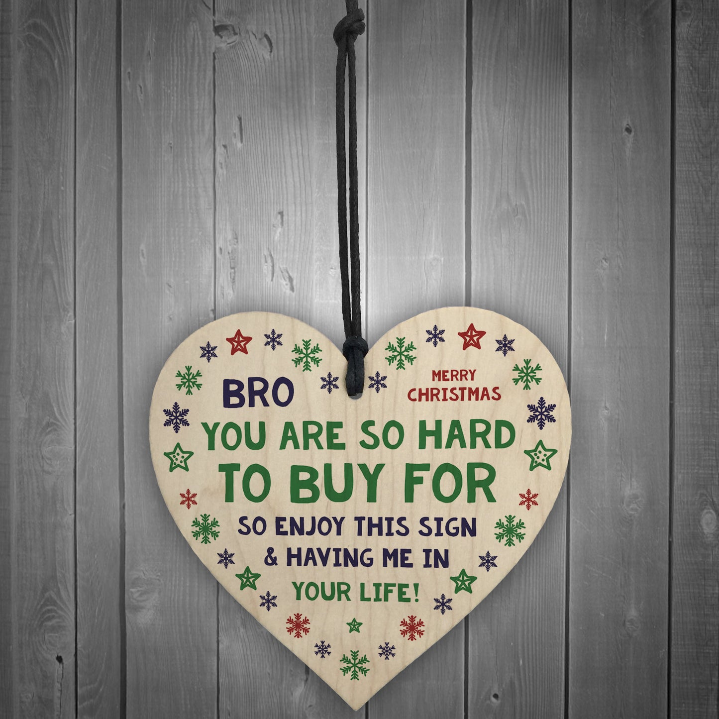 Brother Funny Christmas Gift From Sister Novelty GIft Idea For B