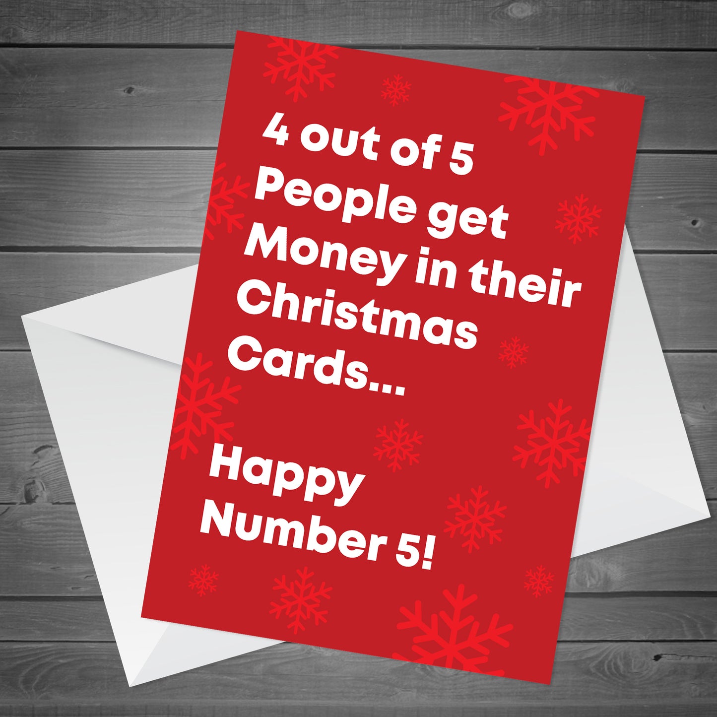 Funny Christmas Card For Him Her Mum Dad Niece Nephew Son