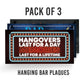 Funny Bar Alcohol Signs Gift For Friend Home Garden Bar Man Cave