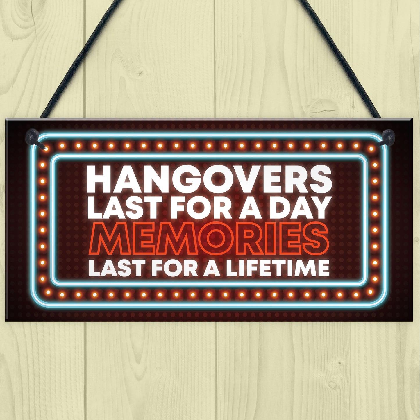 Funny Neon Effect Bar Sign For Man Cave Home Bar Pub Sign