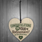Congratulations Retirement Sign Novelty Keepsake Leaving Work