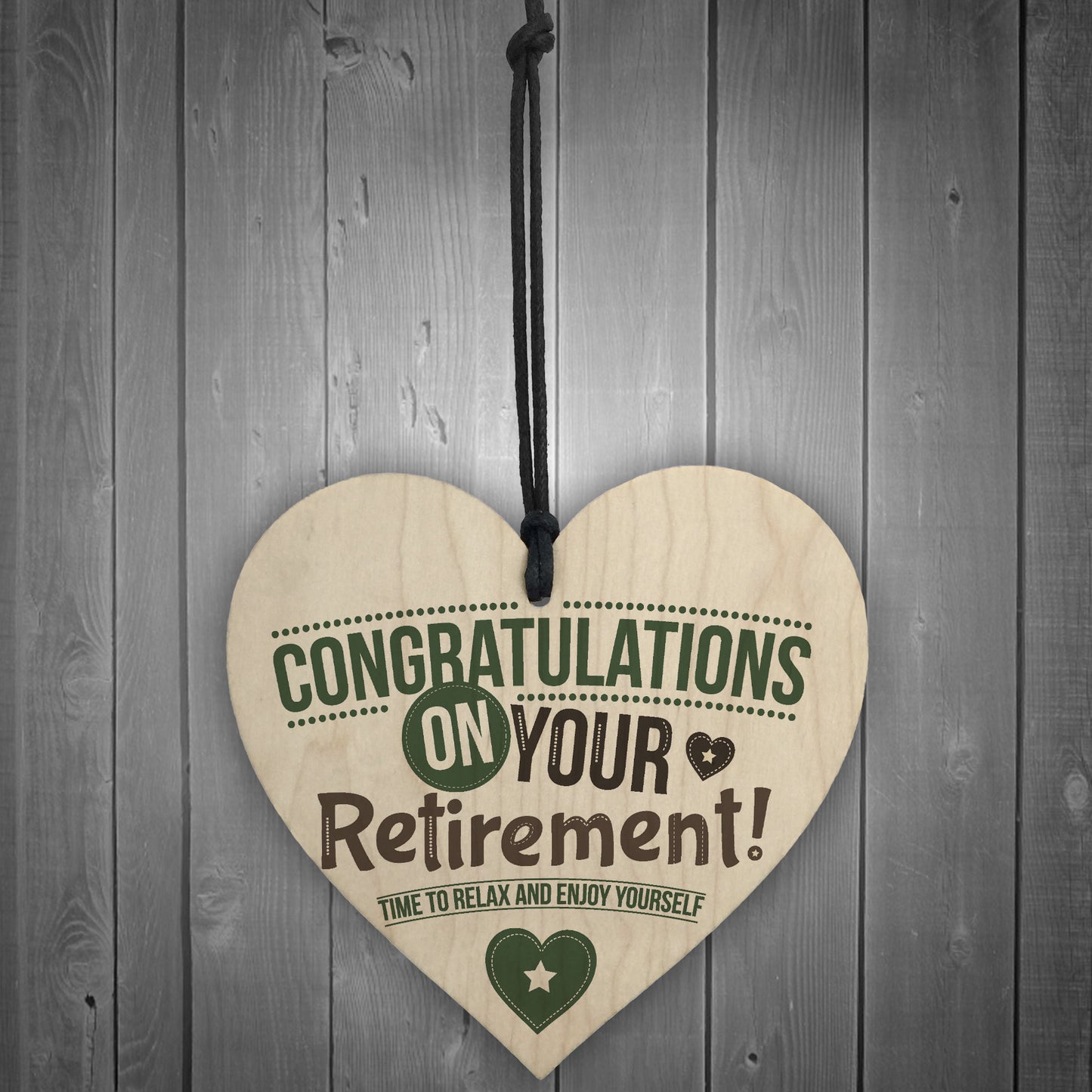 Congratulations Retirement Sign Novelty Keepsake Leaving Work