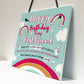 Bestfriend Sign Friendship Gift Funny Birthday Card Novelty Gift