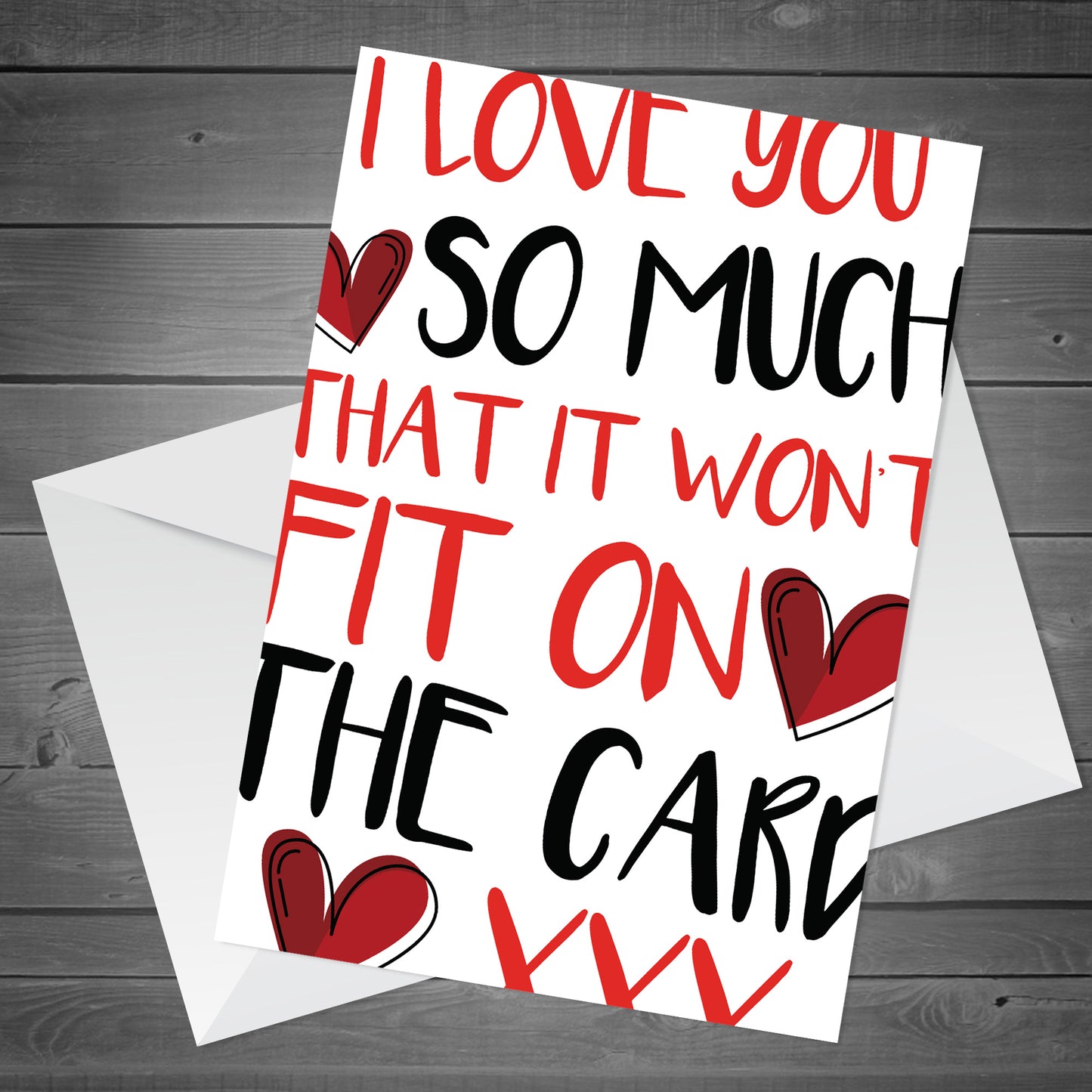 Valentines Day Anniversary Birthday Card Husband Wife Boyfriend