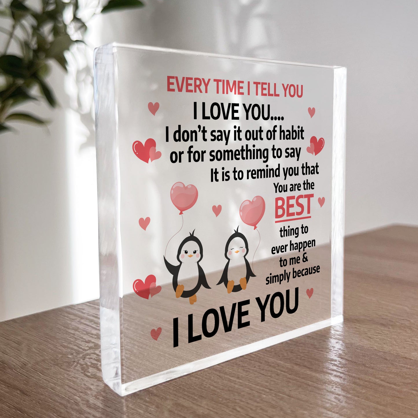 Penguin Couple Gifts for Her Him Girlfriend Boyfriend Wife