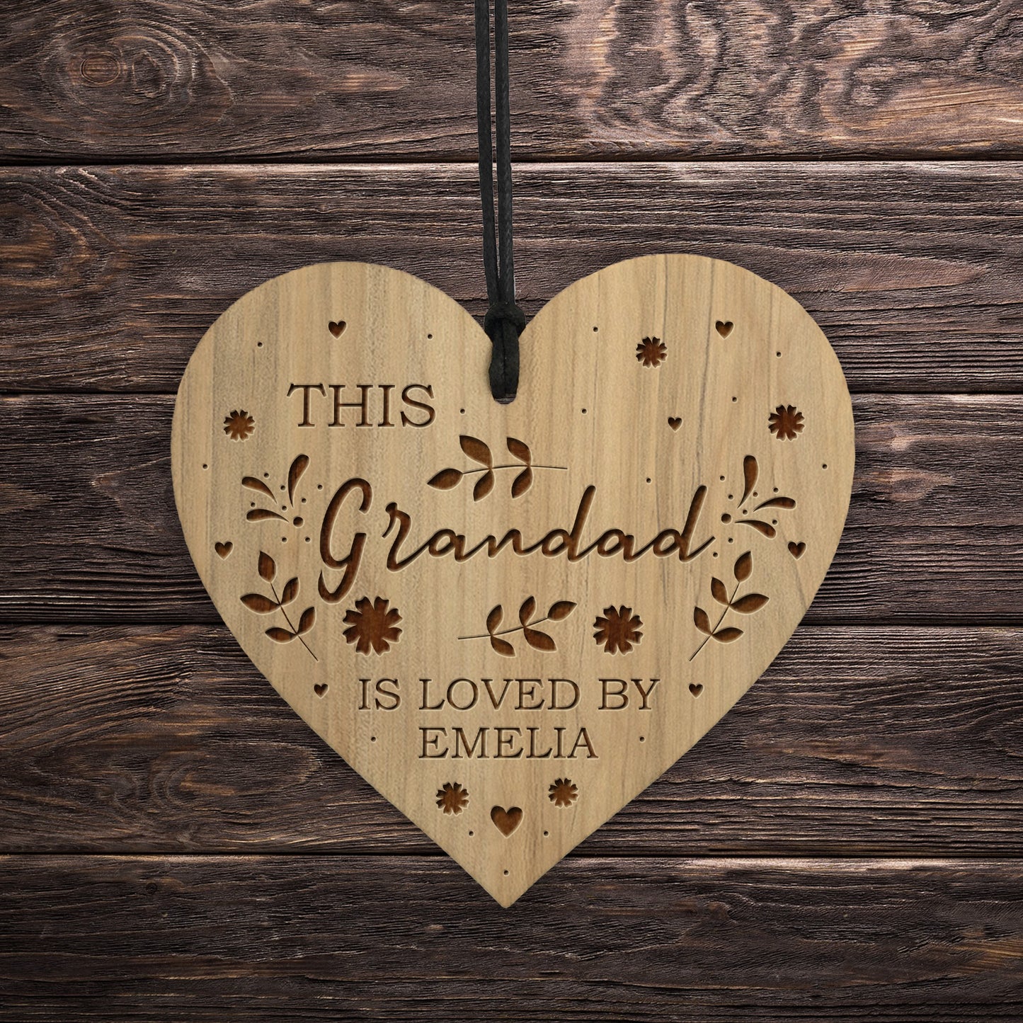 Grandad Gifts For Birthday Christmas Personalised Engraved Gift