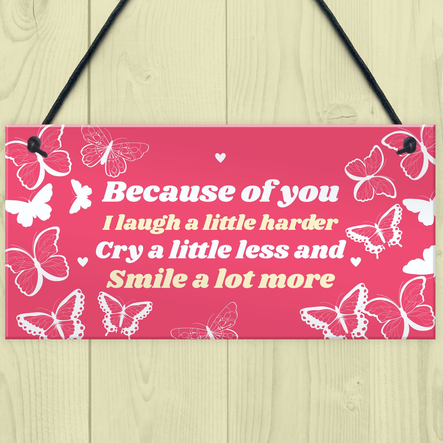 Friendship Hanging Sign Novelty Birthday Christmas Gifts