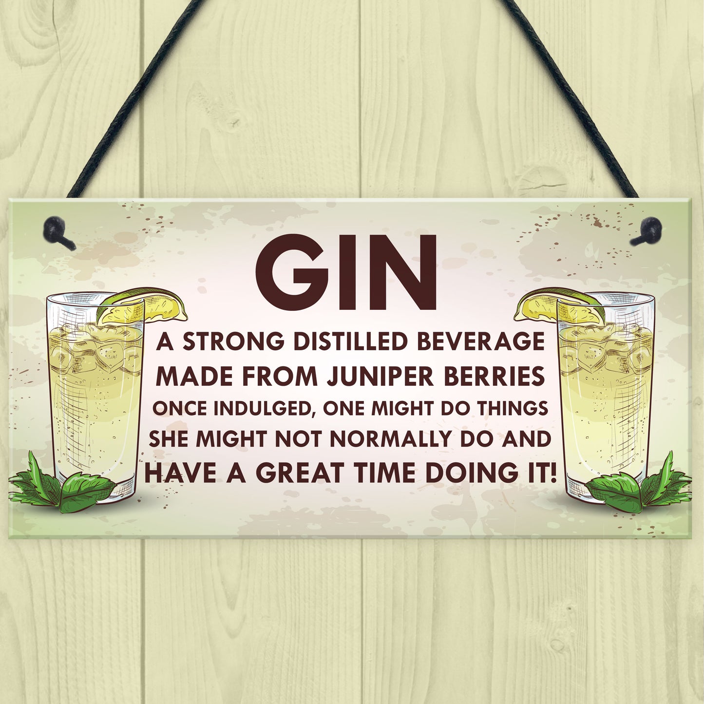 Funny Kitchen Humorous Wall Plaque Vintage Shabby Chic Home Bar