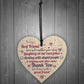 Best Friend Friendship Handmade Wood Heart Plaque Keepsake Gift